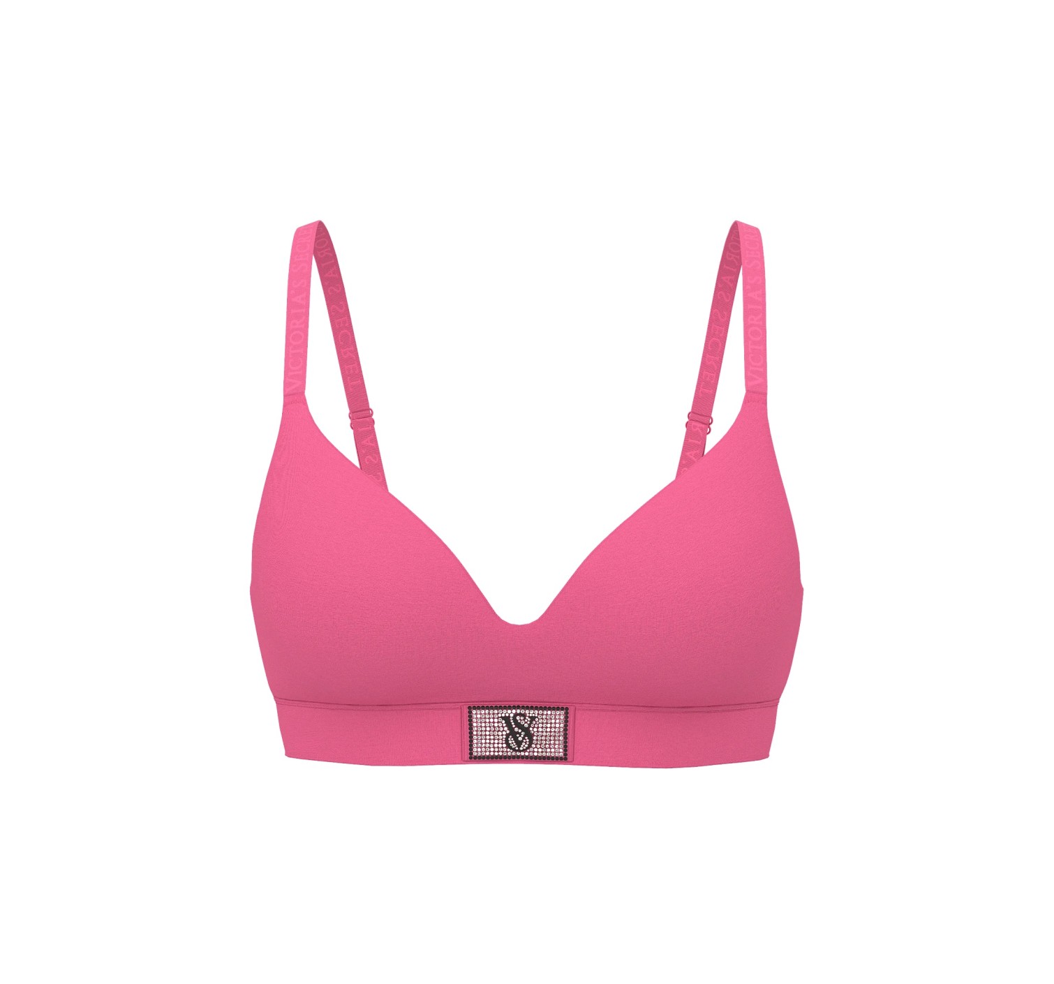 Комплект Shine Patch Lightly Lined Wireless Bra Thong Rose Garden Pink