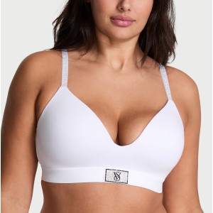  Комплект Shine Patch Lightly Lined Wireless Bra Thong White