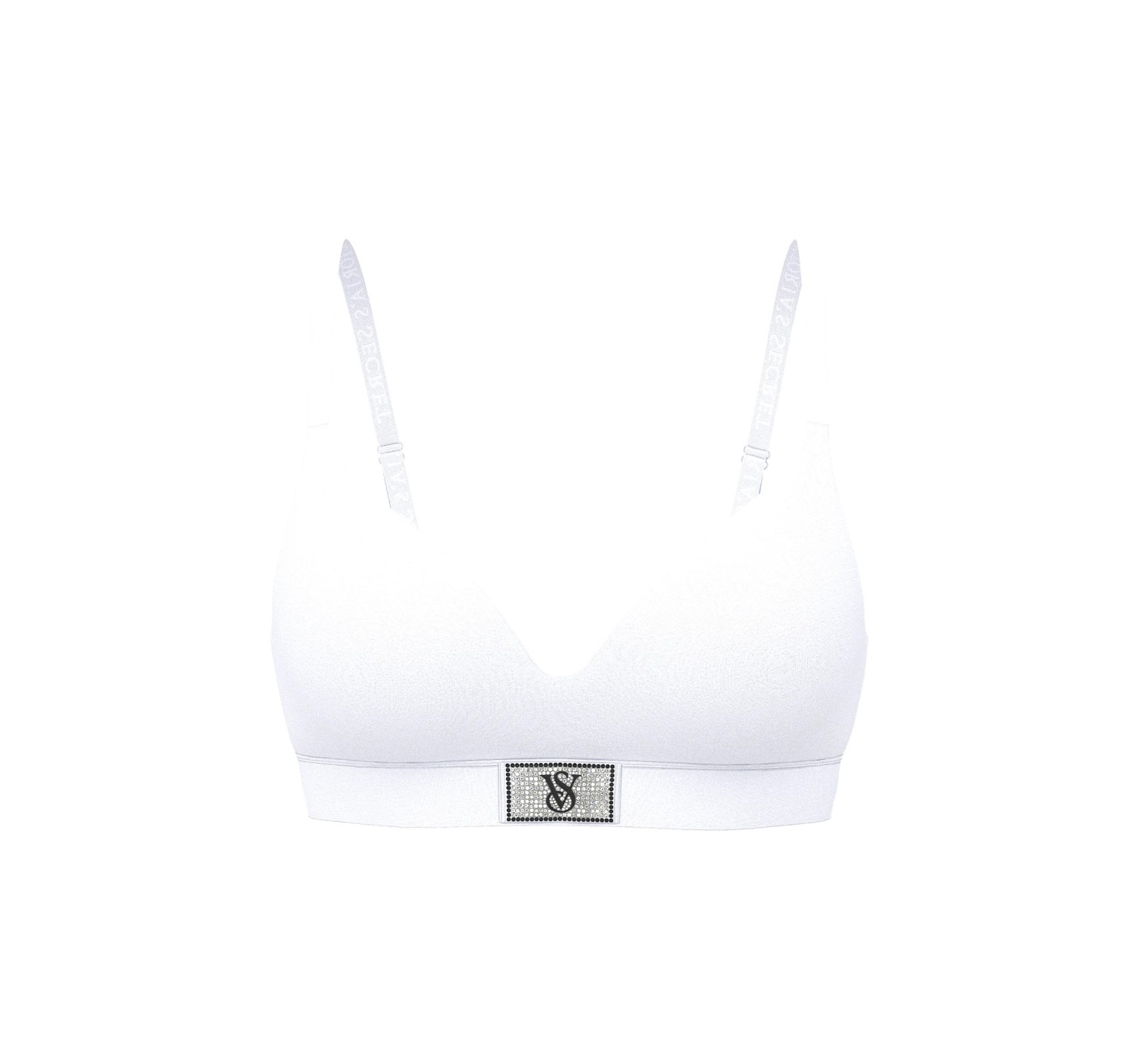  Комплект Shine Patch Lightly Lined Wireless Bra Thong White