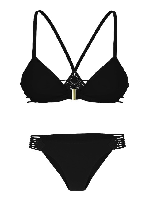 Купальник Archives Beach Macrame Bralette Top Cheeky Bikini Bottom