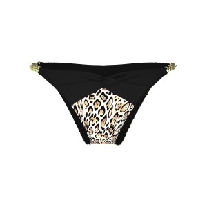 Купальник Archives Chains Halter Bandeau Top Brazilian Bikini Bottom Leopard