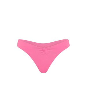 Купальник Bombshell Add-2-Cups Push-Up Top Cinched Thong Bikini Bottom Bombshell Pink