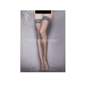 Чулки Crystal Thigh Highs Black
