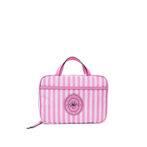 Косметичка Travel Hanging Toiletry Bag Pink Stripe