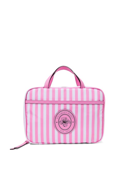 Косметичка Travel Hanging Toiletry Bag Pink Stripe