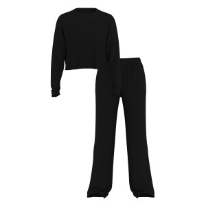 Пижама SoSoft Modal Wide-Rib Long Lounge Set