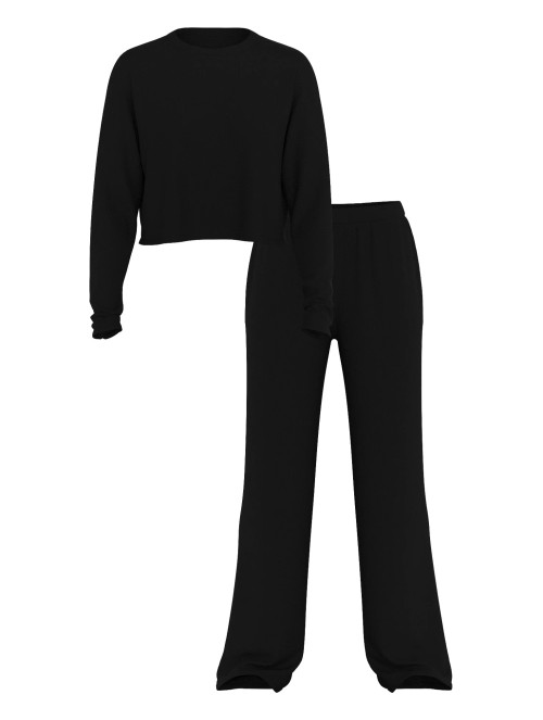 Піжама SoSoft Modal Wide-Rib Long Lounge Set