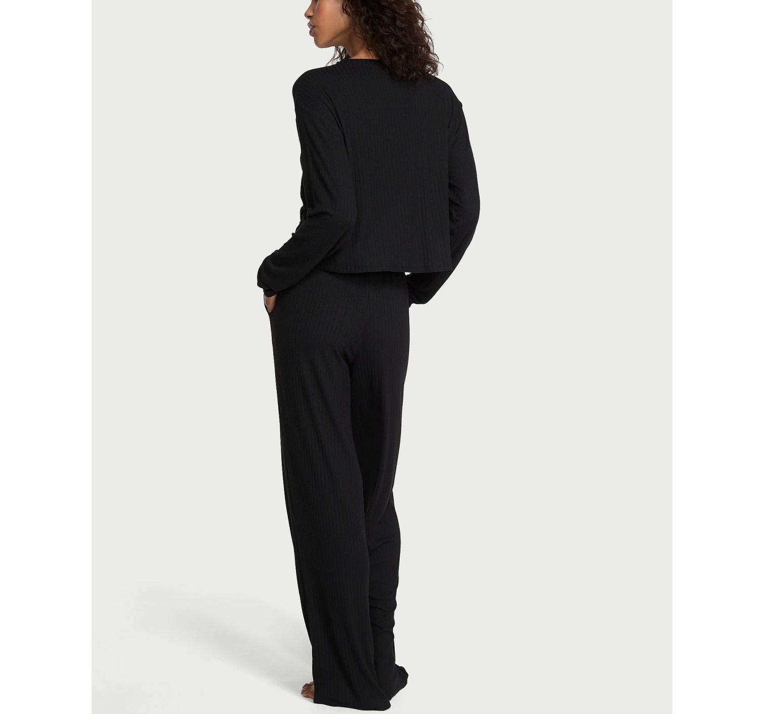 Пижама SoSoft Modal Wide-Rib Long Lounge Set
