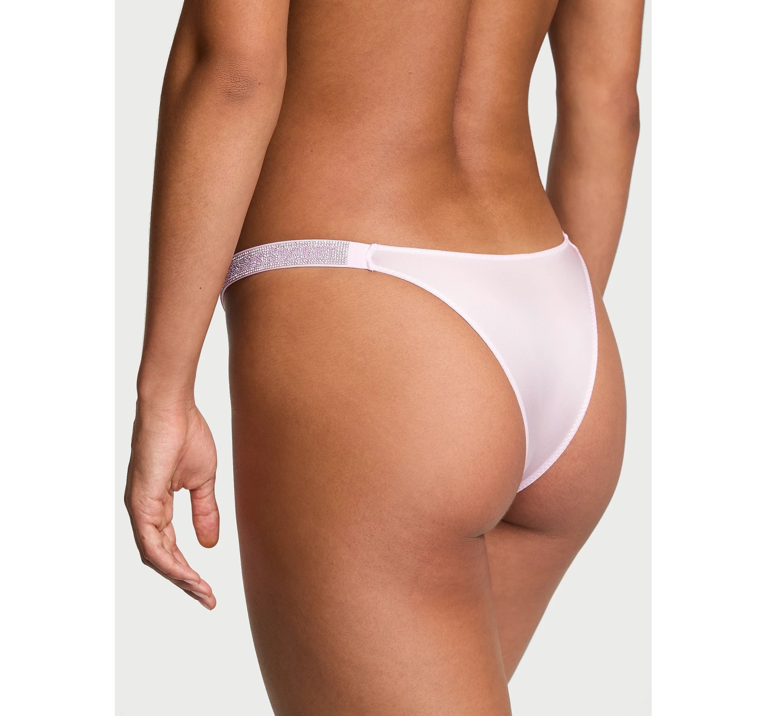 Трусики Shine Strap Brazilian Panty Light Hyacinth