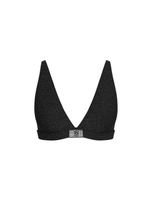 Бюстгальтер-бралет Shine Cotton Wireless Plunge Bralette Black
