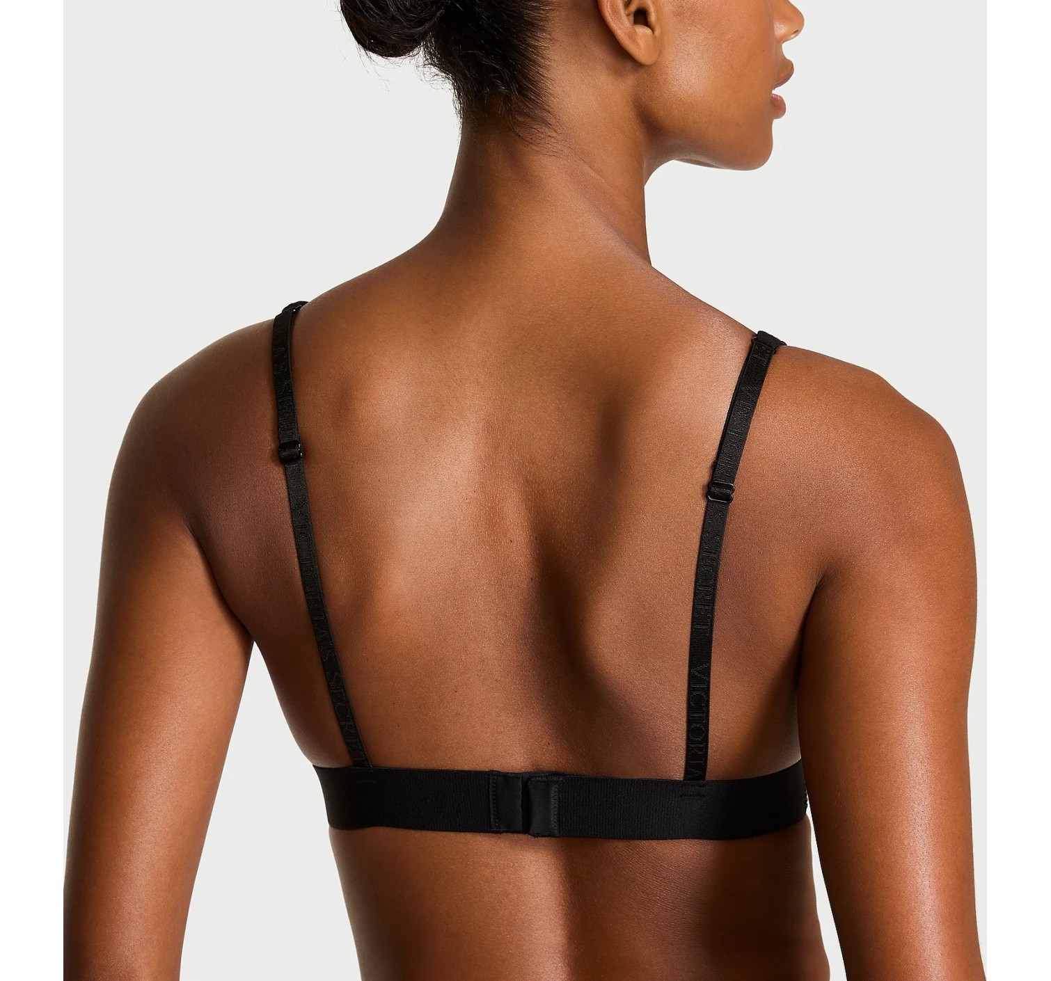 Бюстгальтер-бралет Shine Cotton Wireless Plunge Bralette Black