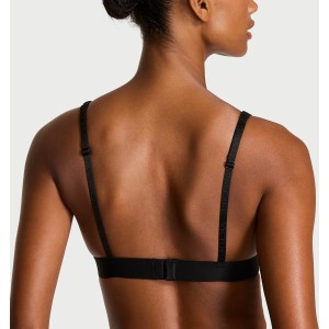 Бюстгальтер-бралет Shine Cotton Wireless Plunge Bralette Black