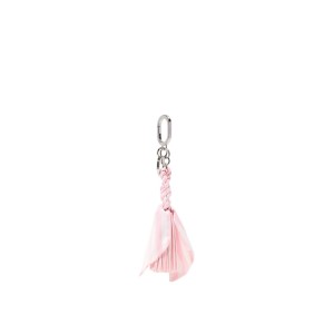 Брелок Tassel Bag Charm Keyring Pink Iconic Stripe