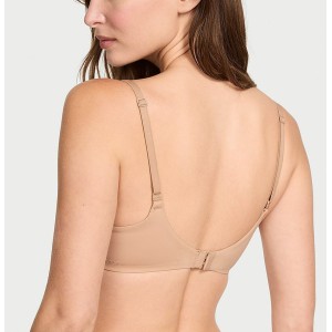 Бюстгальтер FlexFactor Lightly Lined Plunge Demi Bra Praline