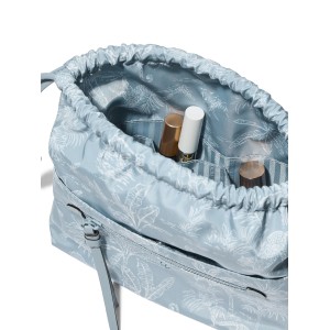 Косметичка Cinched Travel Beauty Organizer Bag Blue Nylon