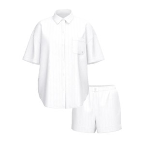 Пижама Modal-Cotton Short Pajama Set VS White