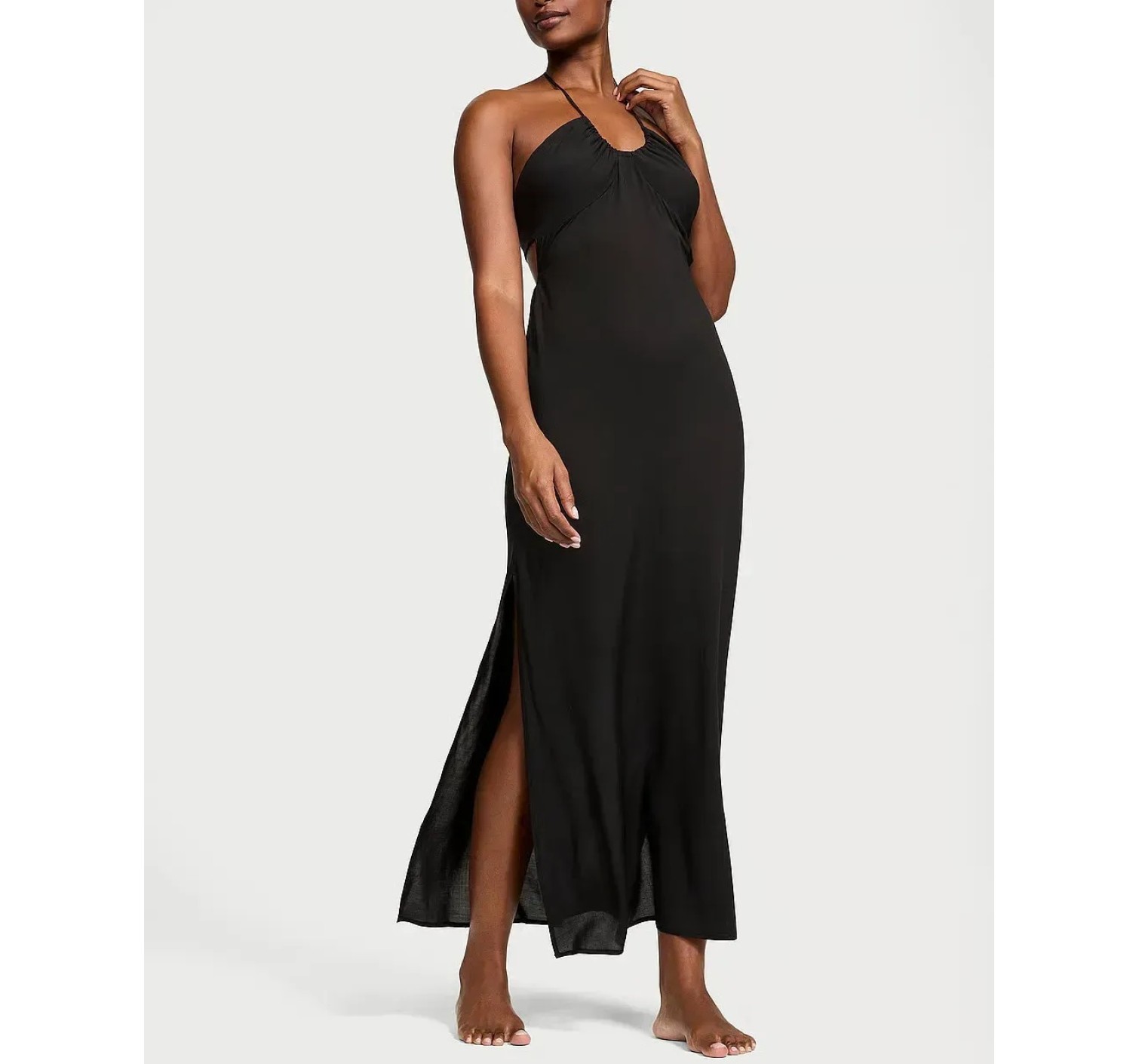 Сукня Beachwear Halter Maxi Dress Black