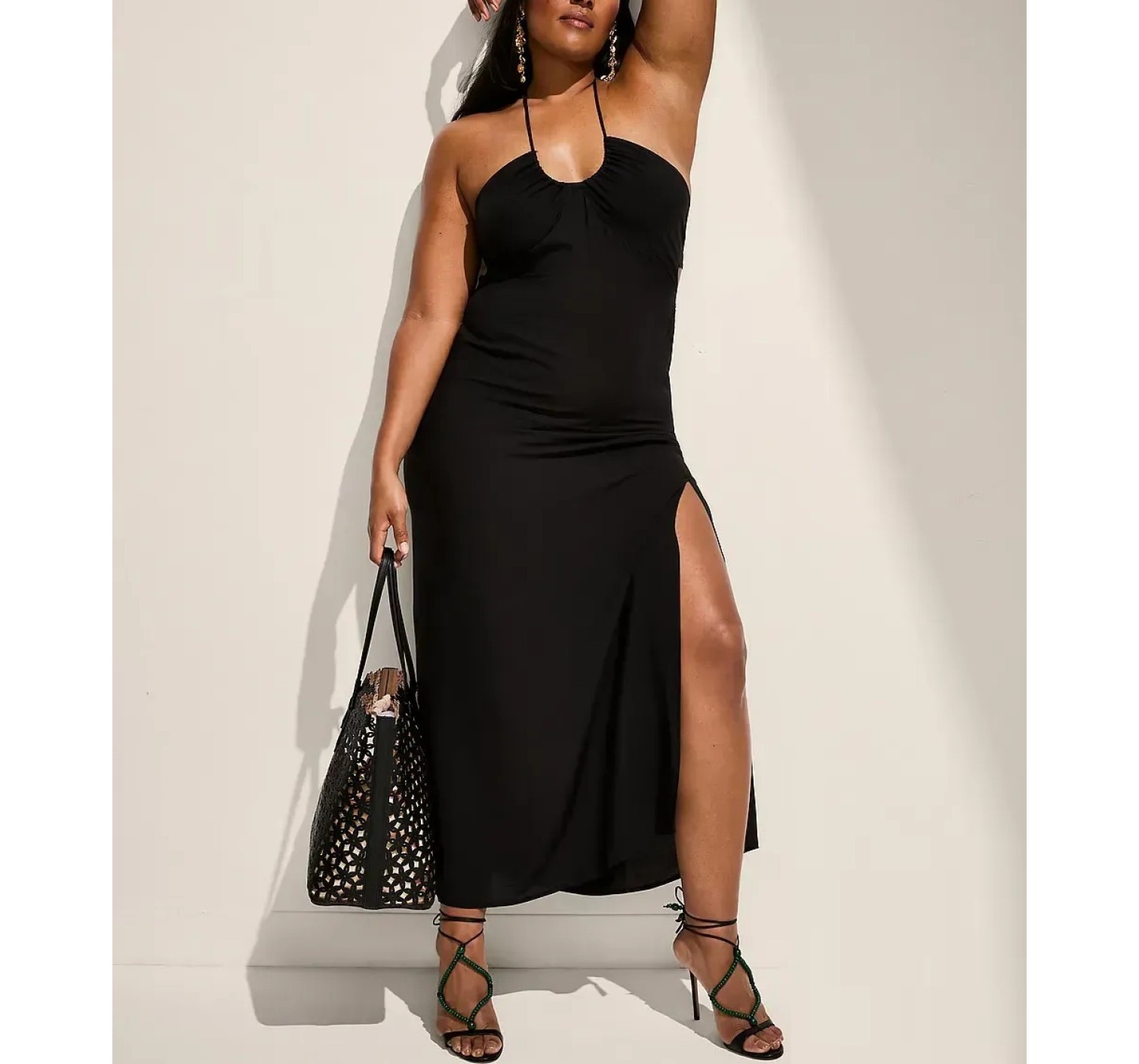 Сукня Beachwear Halter Maxi Dress Black