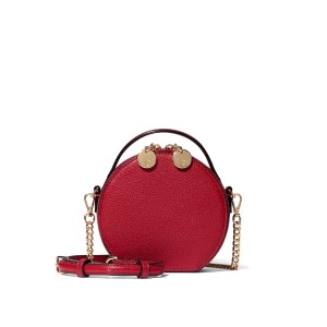 Сумка Hat Box Crossbody Bag Red Lacquer