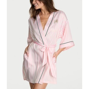 Халат Signature Satin Short Piped Robe