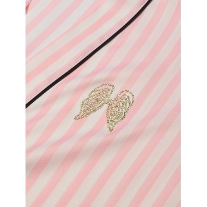 Халат Signature Satin Short Piped Robe