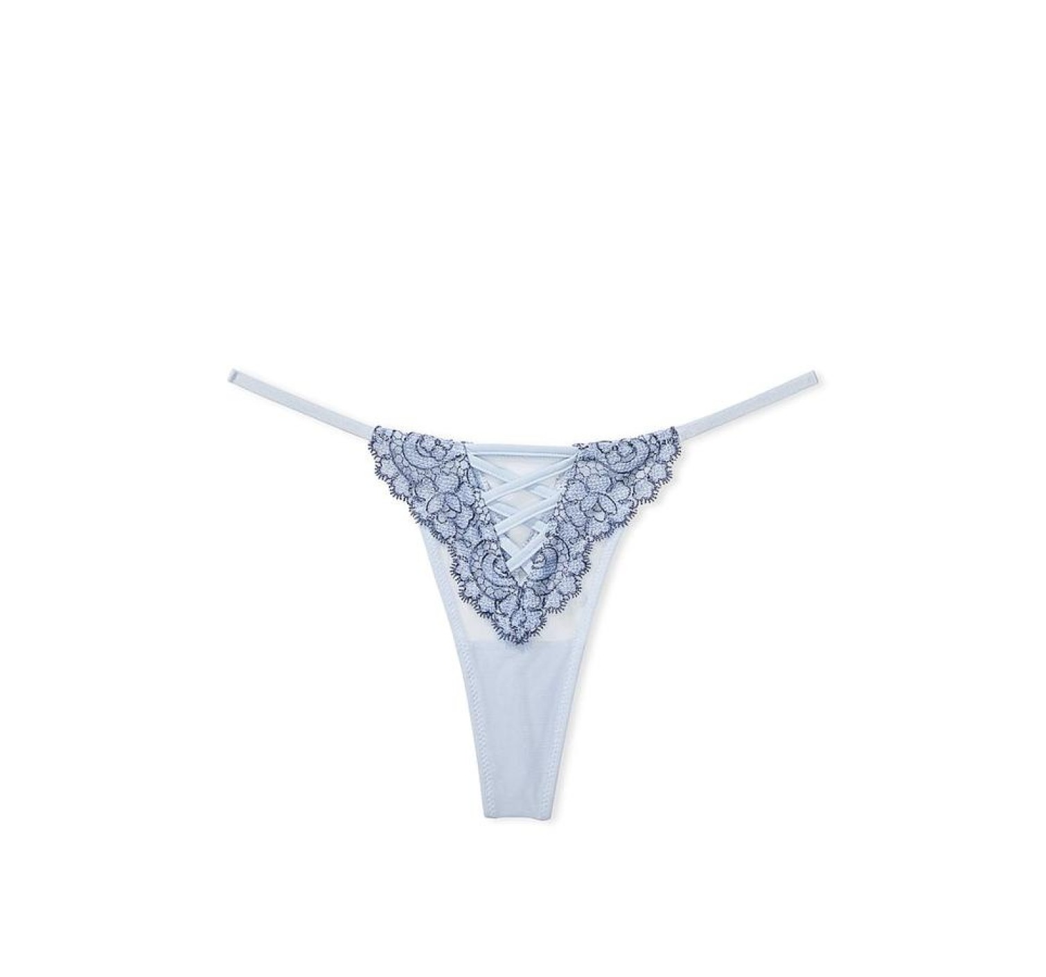 Комплект белья Unlined Balcony Boho Floral Set Blue Faded Denim