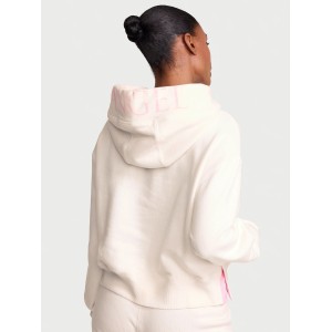 Спортивный костюм Vintage Fleece Popover Slit Hoodie Jogger Coconut White