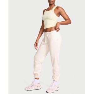 Спортивный костюм Vintage Fleece Popover Slit Hoodie Jogger Coconut White