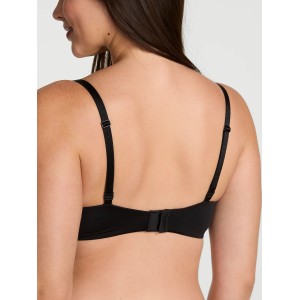 Комплект Sparkle Crystal Shine Cradle Push-Up Thong Set Black