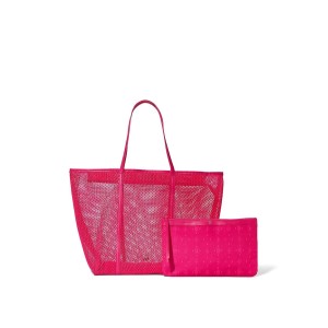 Сумка Mesh Tote Pouch Set Pink