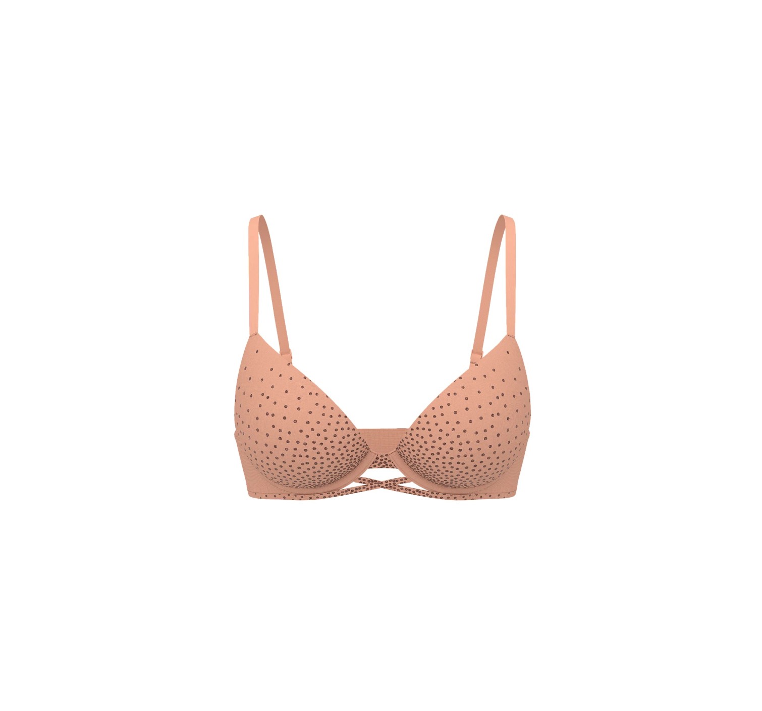 Комплект Sparkle Crystal Shine Cradle Push-Up Thong Set