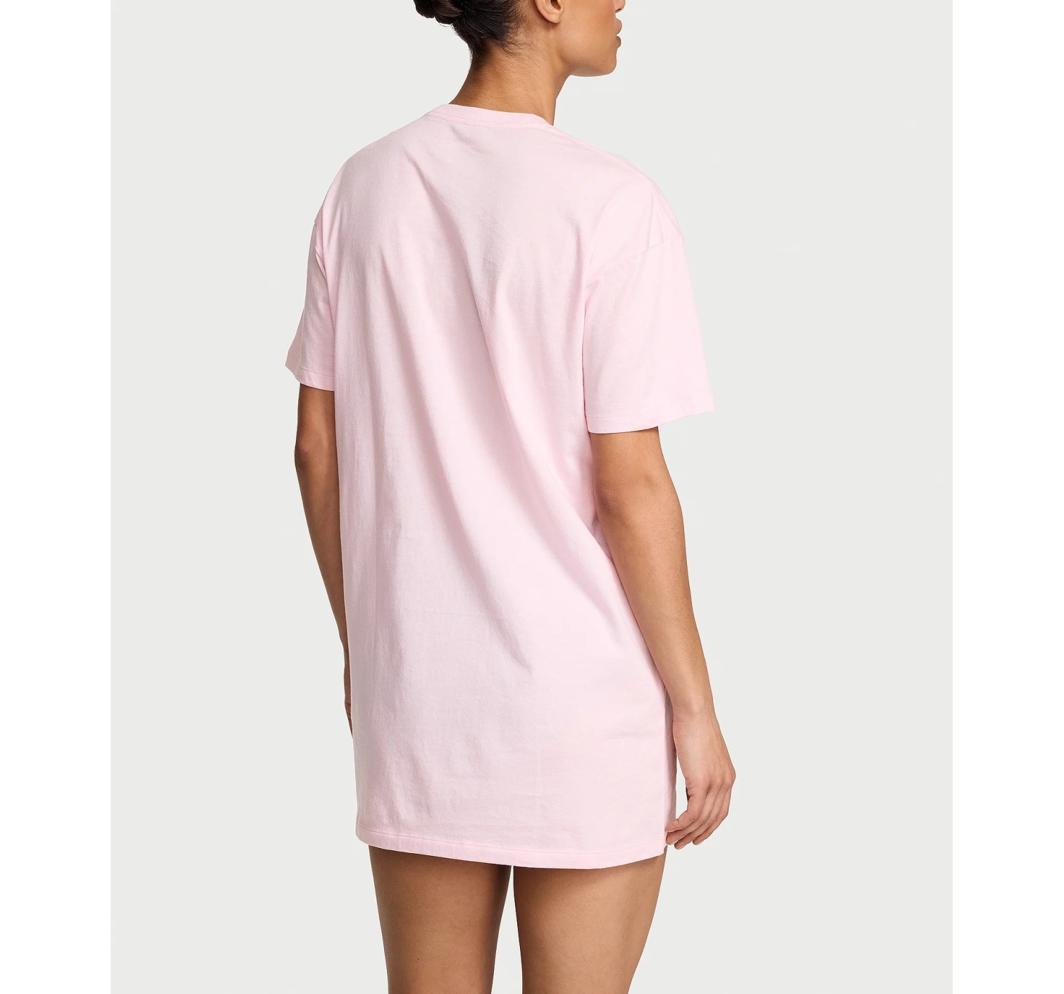 Пижама Cotton Oversize Sleep Tee Bermuda Pink