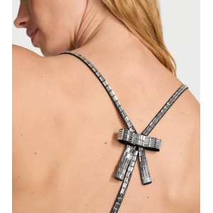 Пеньюар Crystal Bow Satin Mini Slip