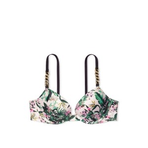 Бюст Rhinestone Chain Strap Push-Up Bra