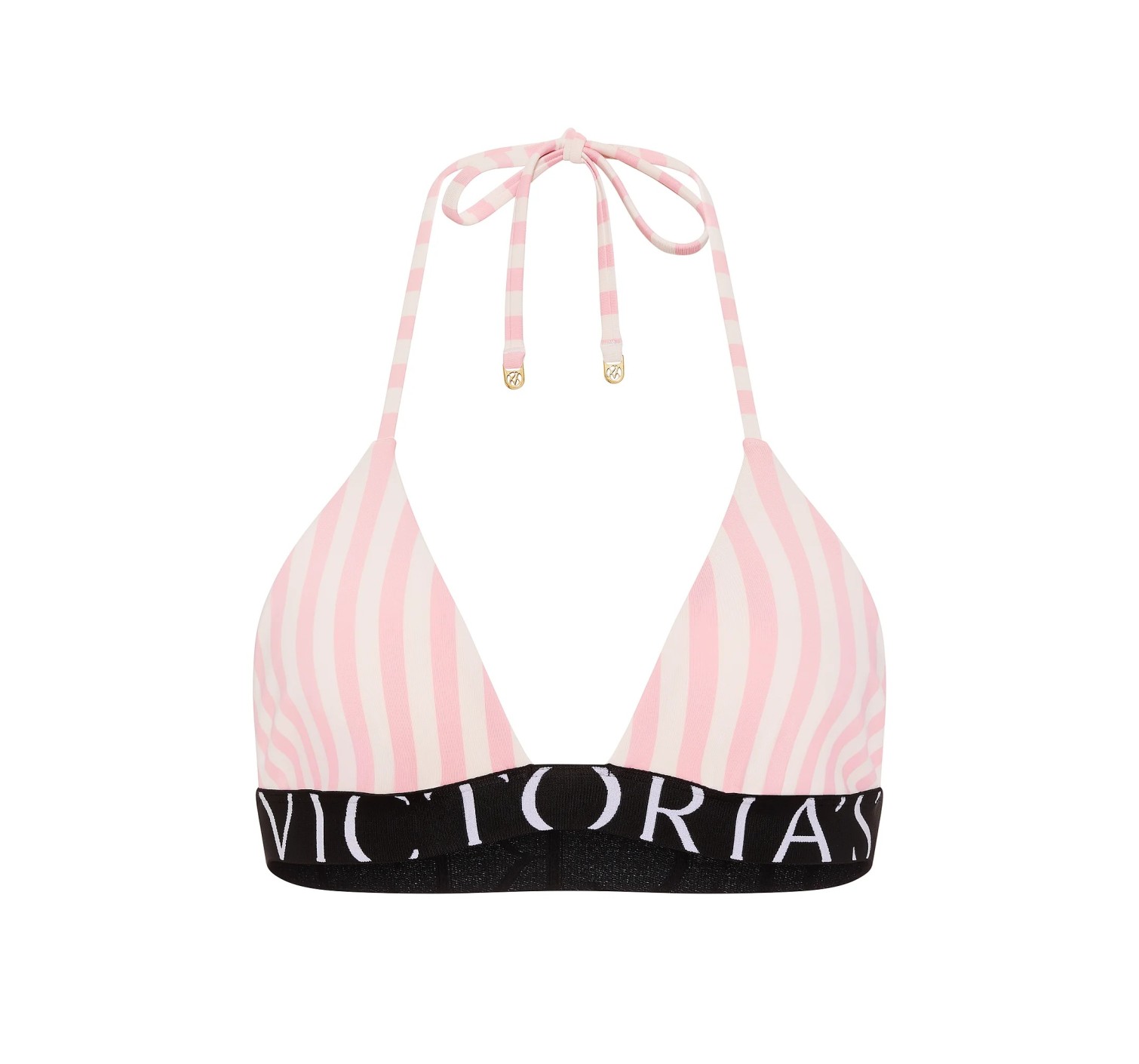 Купальник Exploded Logo Triangle Bikini Top Bottom Iconic Pink Stripes