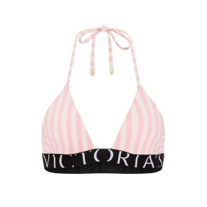 Купальник Exploded Logo Triangle Bikini Top Bottom Iconic Pink Stripes