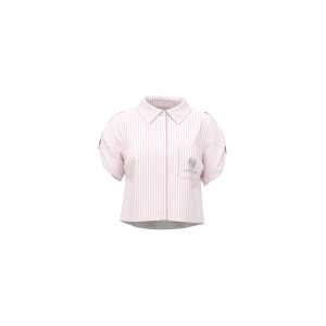 Пляжний костюм Beachwear Heritage Stripe Linen Boxy Short-Sleeve Top Shorts Iconic Stripe