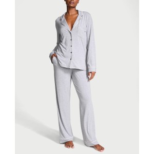 Пижама Modal Soft Long Pajama Set Grey