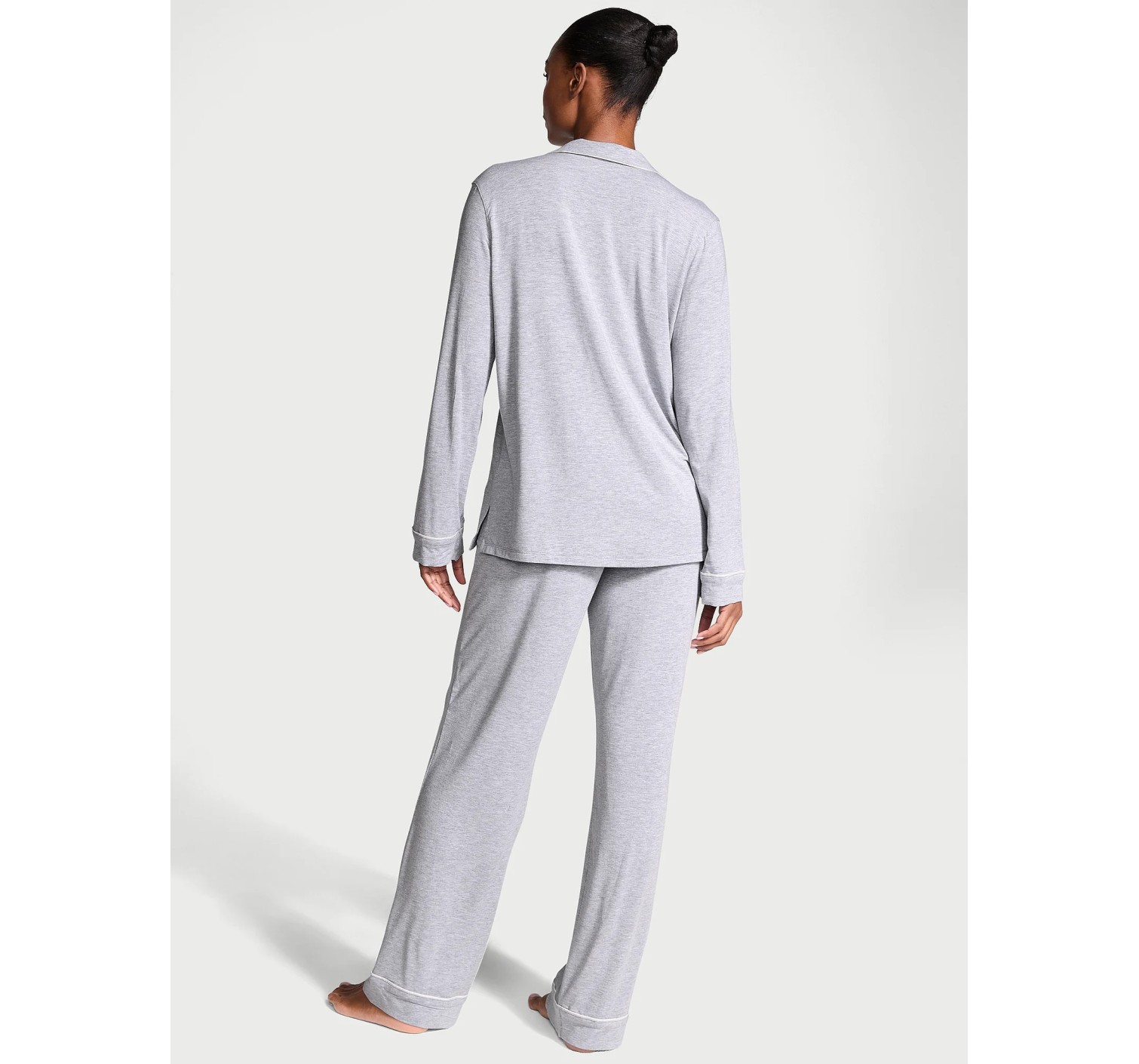 Пижама Modal Soft Long Pajama Set Grey