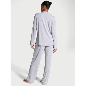 Пижама Modal Soft Long Pajama Set Grey