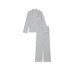 Пижама Modal Soft Long Pajama Set Grey