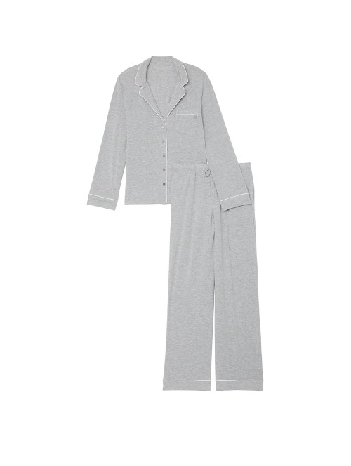 Піжама Modal Soft Long Pajama Set Grey