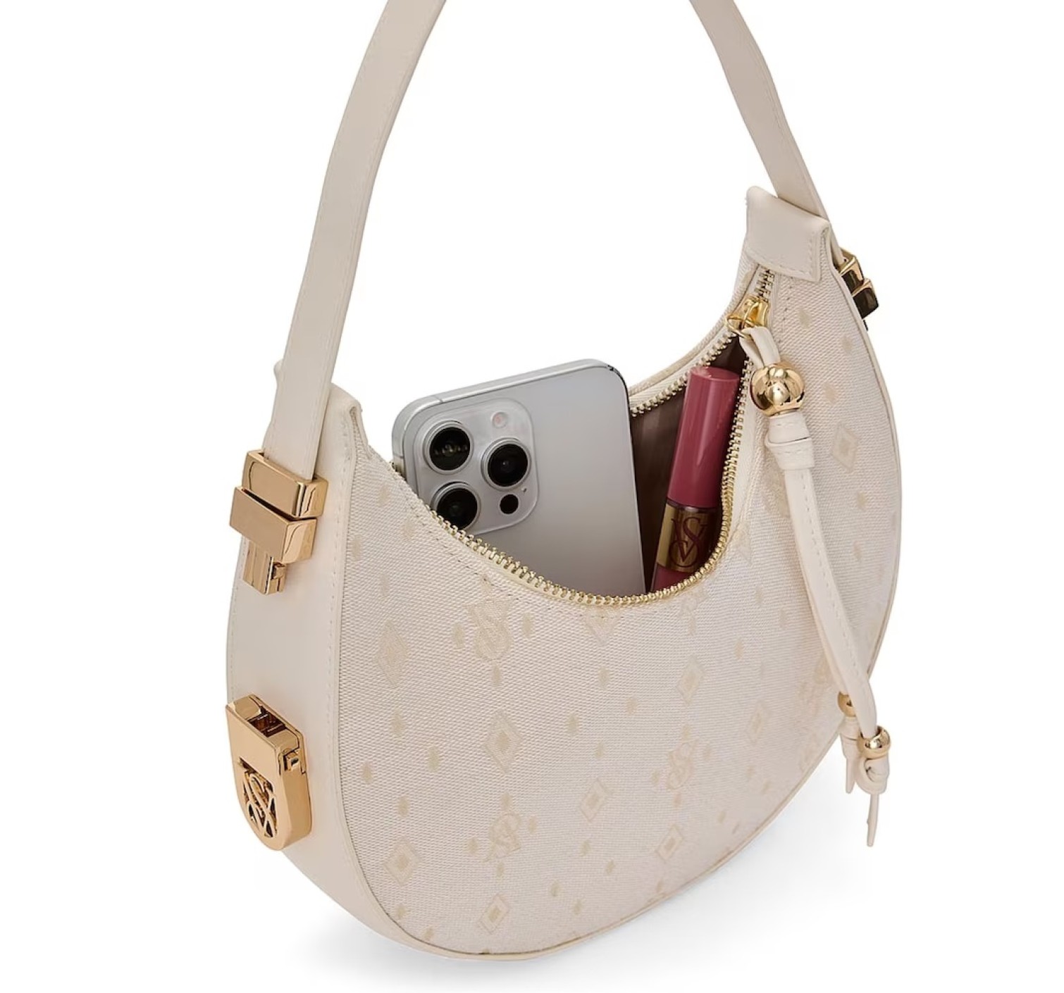 Сумка Small Crescent Bag White Foyard