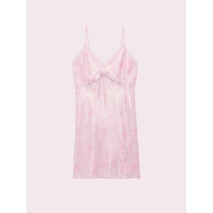 Пеньюар PINK x LoveShackFancy Satin Mini Dress