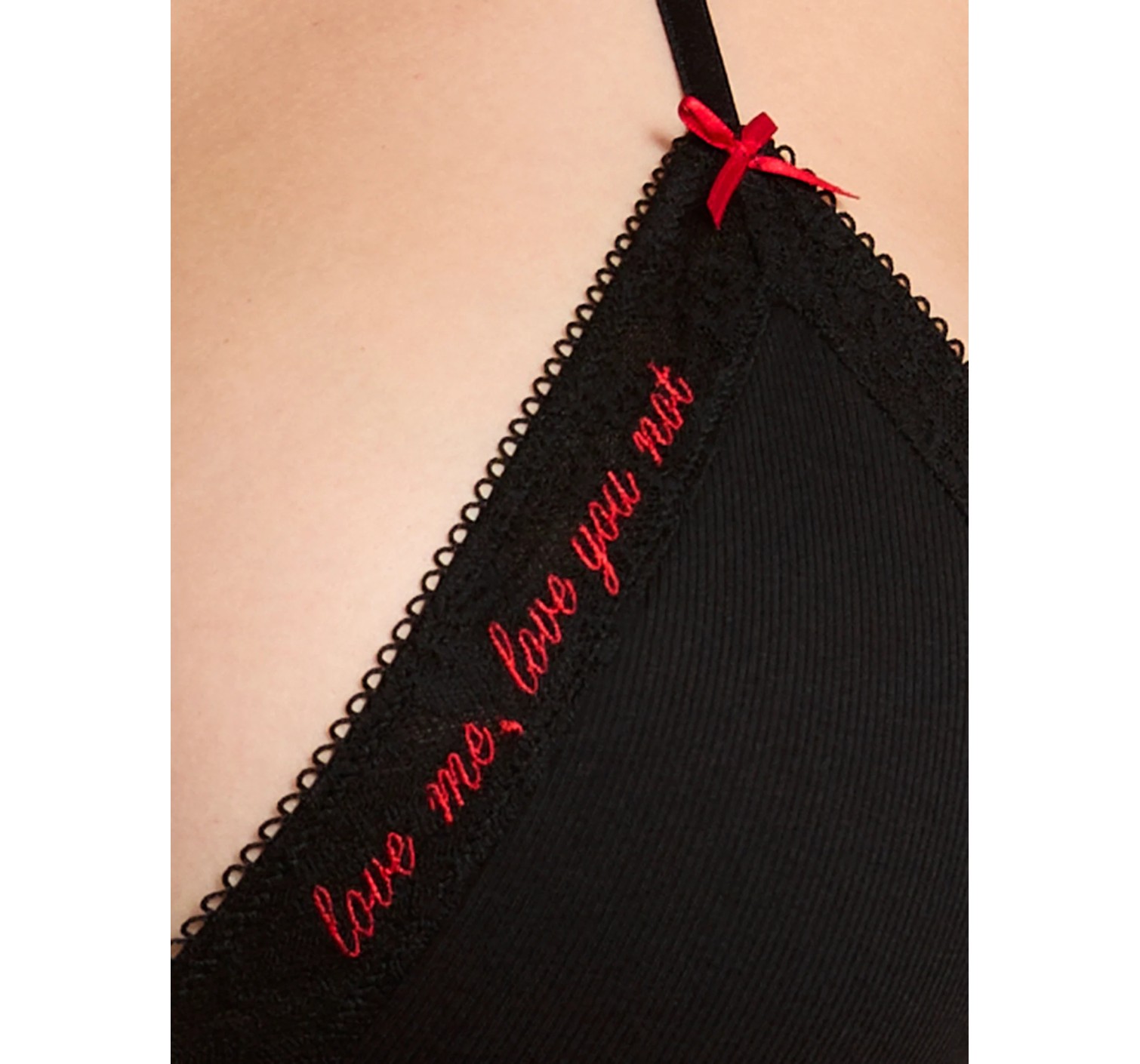 Комплект Limited-Edition PINK Wink Flirty Gift Set Black Forever Lace