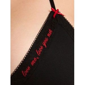 Комплект Limited-Edition PINK Wink Flirty Gift Set Black Forever Lace