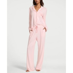 Пижама Modal Long Pyjamas Set Angel Pink
