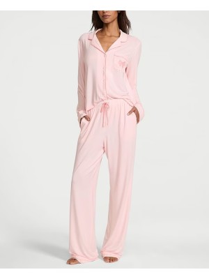 Пижама Modal Long Pyjamas Set Angel Pink