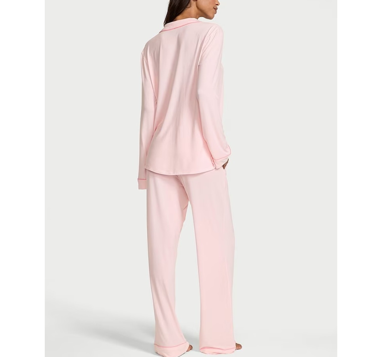 Пижама Modal Long Pyjamas Set Angel Pink