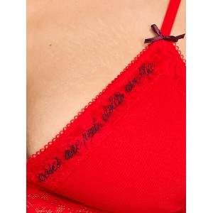 Комплект Limited-Edition PINK Wink Flirty Gift Set Bright Vermillion Forever Lace